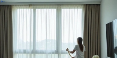 Delicate sheer drape cleaning north-ipswich Matty Curtain Cleaning